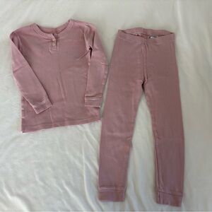 Baby Gap Organic Cotton Dusty Pink Pajamas